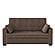Serta&reg; Avery Queen Convertible Sofa in Java by Lifestyle