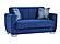 Barato Loveseat Blue by Casamode