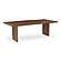 Lila Large Dining Table Brown by Moe's Home Collection