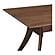 Florence Rectangular Dining Table Small Walnut by Moe's Home Collection