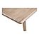 Malibu Dining Table White Oak by Moe's Home Collection