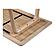 Malibu Dining Table White Oak by Moe's Home Collection