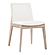 Deco Oak Dining Chair White Pvc (Set of 2) by Moe's Home Collection