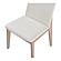Deco Oak Dining Chair White Pvc (Set of 2) by Moe's Home Collection