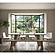 Deco Oak Dining Chair White Pvc (Set of 2) by Moe's Home Collection