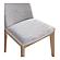 Deco Oak Dining Chair Light Grey (Set of 2) by Moe's Home Collection