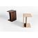 Hiroki Accent Table White Oak by Moe's Home Collection