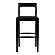 Owing Barstool Black by Moe's Home Collection