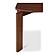 Daifuku Dining Chair Brown ‚Äì Set Of Two by Moe's Home Collection