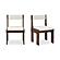 Ashby Dining Chair Beige– Set Of Two by Moe's Home Collection