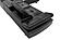 Barts 3700 Black Leatherette Sectional w/Motion Headrests by BH Furniture