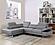 Barts 7576 Dark Gray Leatherette Sectional w/Motion Headrests by BH Furniture