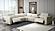 Franklin NL5115 Smoke Gray Leather 6-Piece Sectional w/3 Power Headrest by BH Furniture