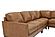 Harper 177137 Saddle Leather 3 Piece Corner Sectional by BH Furniture