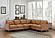 Harper 177137 Saddle Leather 3 Piece Corner Sectional by BH Furniture