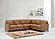 Harper 177137 Saddle Leather 3 Piece Corner Sectional by BH Furniture