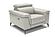 Hendrix NL5115 Smoke Gray Electric Recliner Chair by BH Furniture