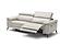 Hendrix NL5115 Smoke Gray Electric Recliner Sofa by BH Furniture