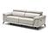 Hendrix NL5115 Smoke Gray Electric Recliner Sofa by BH Furniture