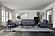 Leonard NL5100 Slate Blue Leather Dual Power Sofa by BH Furniture