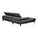 Mercer 8605 Slate Gray Leather Chaise Sectional w/Motion Headrests by BH Furniture