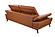 Mercer E8232 Adobe Orange Thick Leather Loveseat by BH Furniture