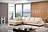 ML157 L214 Beige Top Grain Leather Sectional by BH Furniture