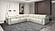 Murray Zero Gravity Recliner NL5115 Smoke Gray 6-piece Sectional by BH Furniture