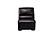 S275 L204 Brown Thick Leather Sectional w/Electric Recliner by BH Furniture