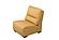 S275 L222 Mustard Thick Leather Sectional w/Electric Recliner by BH Furniture