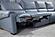 S275 L223 Aqua Thick Leather Sectional w/Electric Recliner by BH Furniture