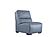 S275 L223 Aqua Thick Leather Sectional w/Electric Recliner by BH Furniture