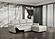 S275 V990 Smoke Thick Leather Sectional w/Electric Recliner by BH Furniture
