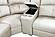 Thompson 807 Smoke Taupe Thick Leather 6-Piece Sectional by BH Furniture