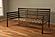 Boho Rustic Walnut Daybed by Kodiak