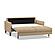 Bliss Sofa Bed Sleeper Matrix Desert Fabric by Slofa