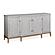 Perrine Server in Soft Graphite Gray at Futonland