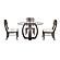 Kellan Dining Table Base by Bassett Mirror