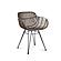 Ryanne Arm Chair (Set of 2) by Bassett Mirror