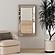 Beaded Wall Mirror 26x48 by Bassett Mirror