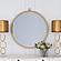 Logaan Wall Mirror by Bassett Mirror