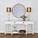 Logaan Wall Mirror by Bassett Mirror