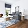 Sunburst Bone Wall Mirror by Bassett Mirror