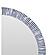 Radial Bone Wall Mirror by Bassett Mirror