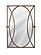 Lattice Wall Mirror by Bassett Mirror