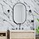 Oval Wall Mirror by Bassett Mirror