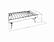 Boho White Trundle Bed by Kodiak