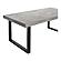 Jedrik Large Outdoor Dining Table Dark Grey by Moe's Home Collection