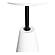 Foundation Outdoor Accent Table White by Moe's Home Collection