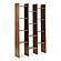 Orson Bookcase Brown by Moe's Home Collection